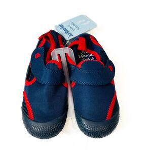NWT JoJo Maman Bebe US 6 Navy Water Shoes